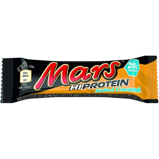 Barre Mars Hi protein caramel salé