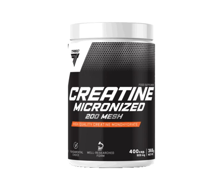 Creatine Micronized Trec / 400 caps